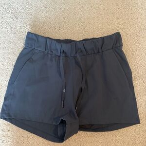 Women's Black Drawstring Shorts